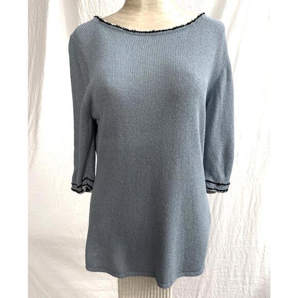 Sweaters - 🆕LISTING🆕 Ani Barrie elbow length blue knit